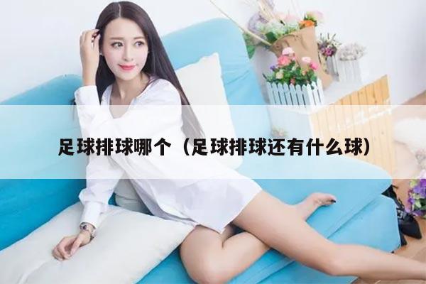 足球排球哪个（足球排球还有什么球）