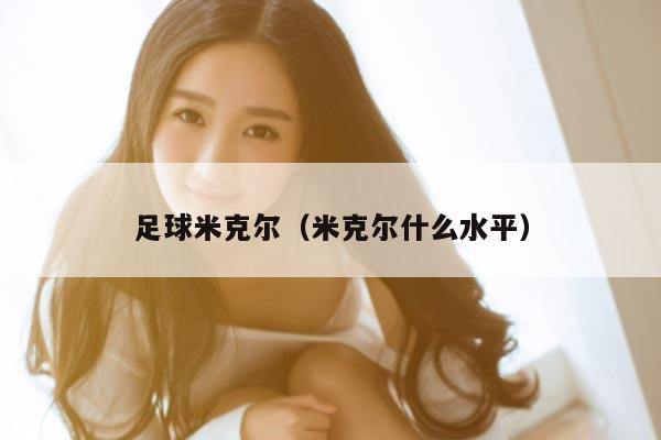 足球米克尔(米克尔什么水平)
