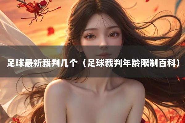 足球最新裁判几个（足球裁判年龄限制百科）