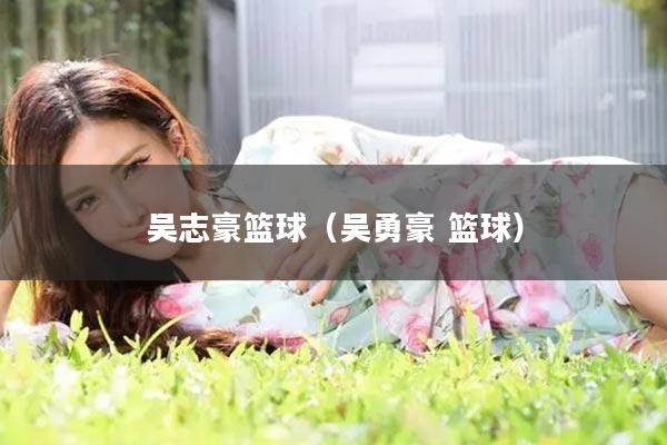 吴志豪篮球（吴勇豪 篮球）